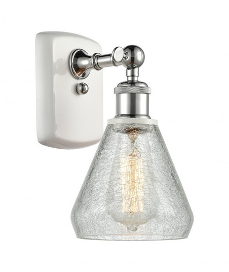 Conesus - 1 Light - 6 inch - White Polished Chrome - Sconce (3442|516-1W-WPC-G275-LED)
