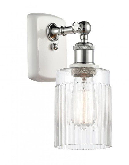 Hadley - 1 Light - 5 inch - White Polished Chrome - Sconce (3442|516-1W-WPC-G342-LED)