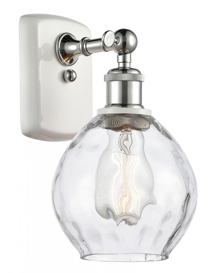 Waverly - 1 Light - 6 inch - White Polished Chrome - Sconce (3442|516-1W-WPC-G362-LED)
