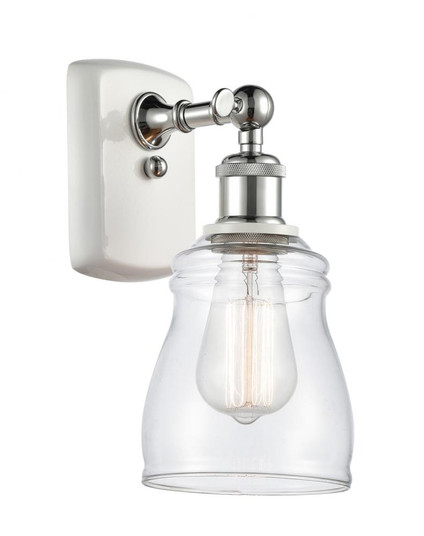 Ellery - 1 Light - 5 inch - White Polished Chrome - Sconce (3442|516-1W-WPC-G392-LED)