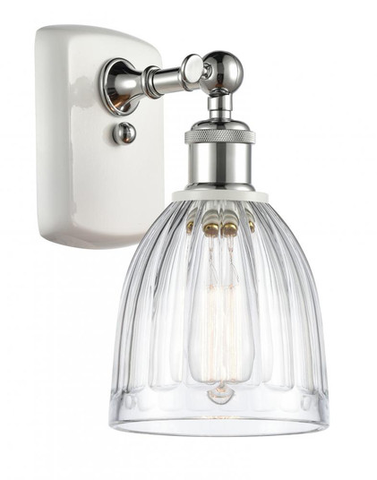 Brookfield - 1 Light - 6 inch - White Polished Chrome - Sconce (3442|516-1W-WPC-G442)