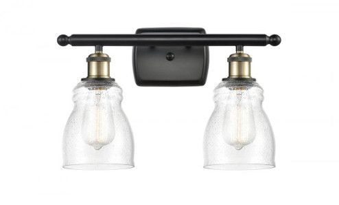Ellery - 2 Light - 15 inch - Black Antique Brass - Bath Vanity Light (3442|516-2W-BAB-G394-LED)