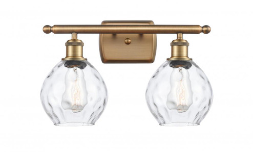 Waverly - 2 Light - 16 inch - Brushed Brass - Bath Vanity Light (3442|516-2W-BB-G362-LED)