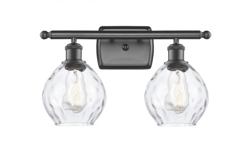 Waverly - 2 Light - 16 inch - Oil Rubbed Bronze - Bath Vanity Light (3442|516-2W-OB-G362-LED)