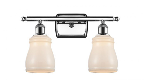 Ellery - 2 Light - 15 inch - Polished Chrome - Bath Vanity Light (3442|516-2W-PC-G391-LED)