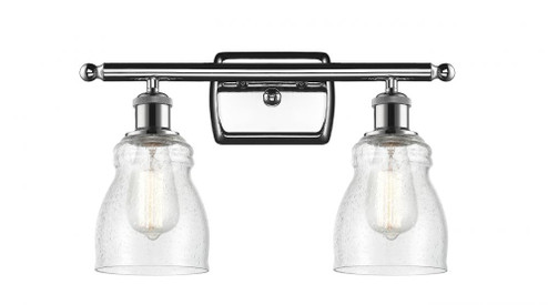Ellery - 2 Light - 15 inch - Polished Chrome - Bath Vanity Light (3442|516-2W-PC-G394-LED)