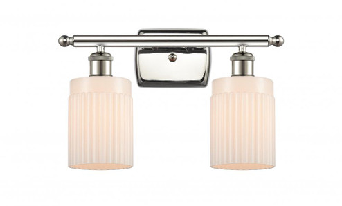 Hadley - 2 Light - 15 inch - Polished Nickel - Bath Vanity Light (3442|516-2W-PN-G341-LED)