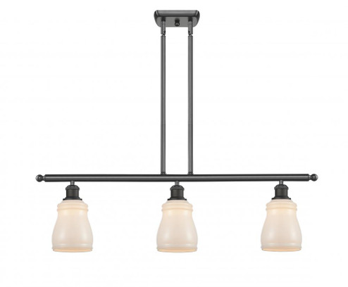 Ellery - 3 Light - 36 inch - Oil Rubbed Bronze - Stem hung - Island Light (3442|516-3I-OB-G391)