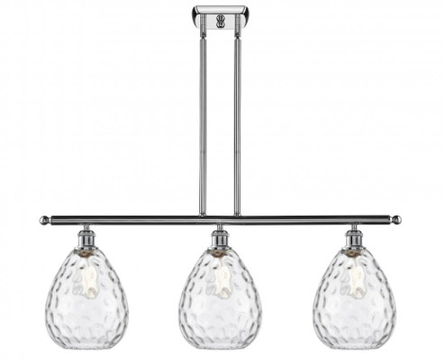 Waverly - 3 Light - 36 inch - Polished Chrome - Stem hung - Island Light (3442|516-3I-PC-G372-LED)