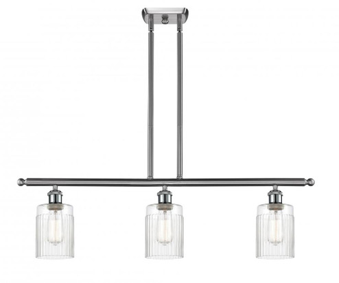 Hadley - 3 Light - 36 inch - Brushed Satin Nickel - Cord hung - Island Light (3442|516-3I-SN-G342)