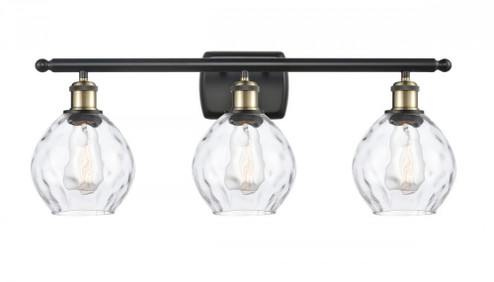 Waverly - 3 Light - 26 inch - Black Antique Brass - Bath Vanity Light (3442|516-3W-BAB-G362-LED)