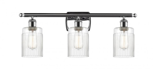 Hadley - 3 Light - 25 inch - Polished Chrome - Bath Vanity Light (3442|516-3W-PC-G342-LED)