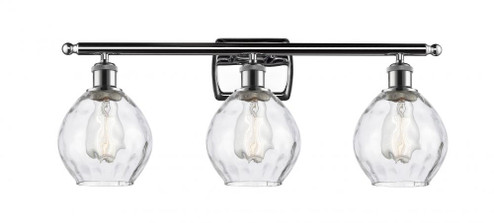 Waverly - 3 Light - 26 inch - Polished Chrome - Bath Vanity Light (3442|516-3W-PC-G362)
