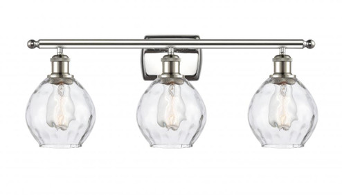 Waverly - 3 Light - 26 inch - Polished Nickel - Bath Vanity Light (3442|516-3W-PN-G362-LED)