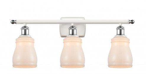 Ellery - 3 Light - 25 inch - White Polished Chrome - Bath Vanity Light (3442|516-3W-WPC-G391)