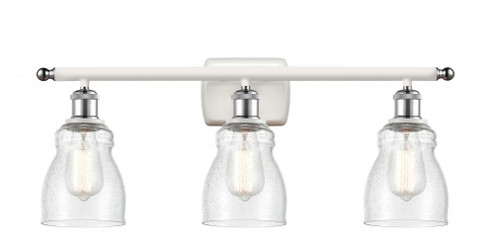 Ellery - 3 Light - 25 inch - White Polished Chrome - Bath Vanity Light (3442|516-3W-WPC-G394-LED)