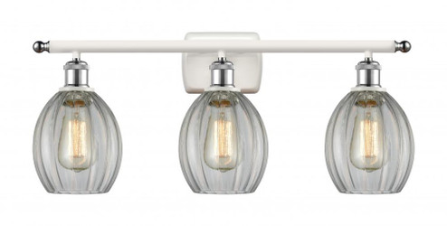 Eaton - 3 Light - 26 inch - White Polished Chrome - Bath Vanity Light (3442|516-3W-WPC-G82-LED)