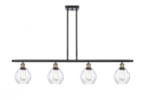 Waverly - 4 Light - 48 inch - Black Antique Brass - Stem hung - Island Light (3442|516-4I-BAB-G362)