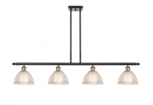 Arietta - 4 Light - 48 inch - Black Antique Brass - Stem hung - Island Light (3442|516-4I-BAB-G422)