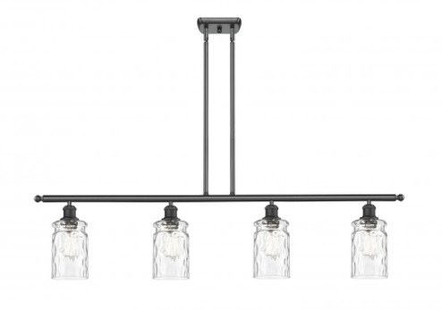 Candor - 4 Light - 48 inch - Matte Black - Stem hung - Island Light (3442|516-4I-BK-G352-LED)