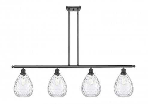 Waverly - 4 Light - 48 inch - Oil Rubbed Bronze - Stem hung - Island Light (3442|516-4I-OB-G372)