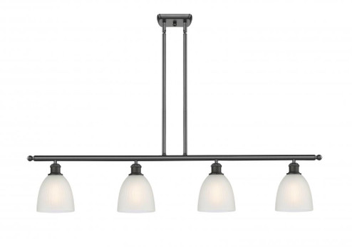 Castile - 4 Light - 48 inch - Oil Rubbed Bronze - Stem hung - Island Light (3442|516-4I-OB-G381)