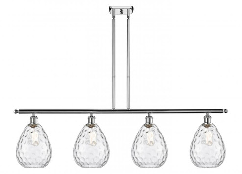 Waverly - 4 Light - 48 inch - Polished Chrome - Stem hung - Island Light (3442|516-4I-PC-G372)