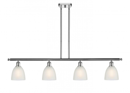 Castile - 4 Light - 48 inch - Polished Chrome - Stem hung - Island Light (3442|516-4I-PC-G381)