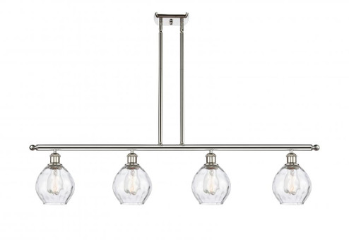 Waverly - 4 Light - 48 inch - Polished Nickel - Stem hung - Island Light (3442|516-4I-PN-G362)