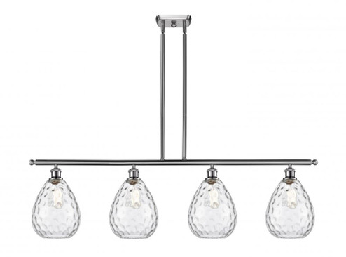 Waverly - 4 Light - 48 inch - Brushed Satin Nickel - Stem hung - Island Light (3442|516-4I-SN-G372)
