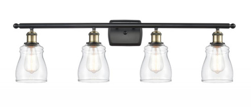 Ellery - 4 Light - 35 inch - Black Antique Brass - Bath Vanity Light (3442|516-4W-BAB-G392-LED)