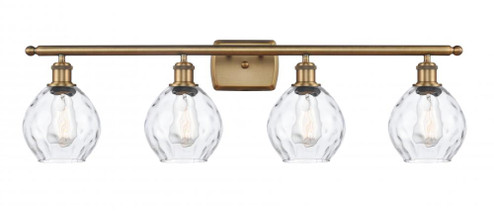 Waverly - 4 Light - 36 inch - Brushed Brass - Bath Vanity Light (3442|516-4W-BB-G362)