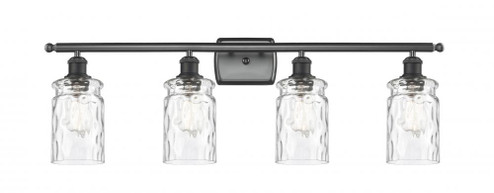 Candor - 4 Light - 35 inch - Matte Black - Bath Vanity Light (3442|516-4W-BK-G352)