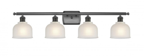 Dayton - 4 Light - 36 inch - Oil Rubbed Bronze - Bath Vanity Light (3442|516-4W-OB-G411-LED)