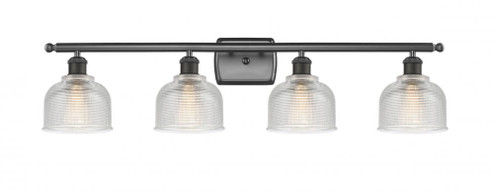 Dayton - 4 Light - 36 inch - Oil Rubbed Bronze - Bath Vanity Light (3442|516-4W-OB-G412-LED)