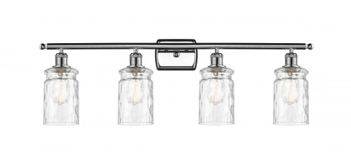 Candor - 4 Light - 35 inch - Polished Chrome - Bath Vanity Light (3442|516-4W-PC-G352-LED)