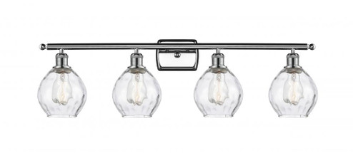 Waverly - 4 Light - 36 inch - Polished Chrome - Bath Vanity Light (3442|516-4W-PC-G362-LED)