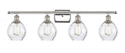 Waverly - 4 Light - 36 inch - Polished Nickel - Bath Vanity Light (3442|516-4W-PN-G362-LED)