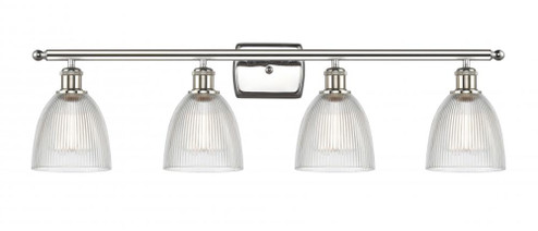Castile - 4 Light - 36 inch - Polished Nickel - Bath Vanity Light (3442|516-4W-PN-G382)
