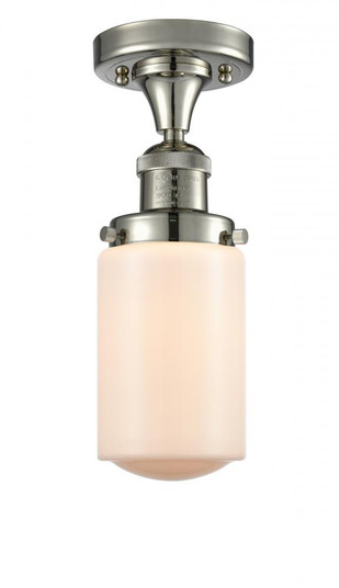 Dover - 1 Light - 5 inch - Polished Nickel - Semi-Flush Mount (3442|517-1CH-PN-G311)