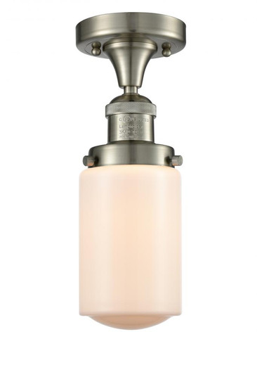 Dover - 1 Light - 5 inch - Brushed Satin Nickel - Semi-Flush Mount (3442|517-1CH-SN-G311)