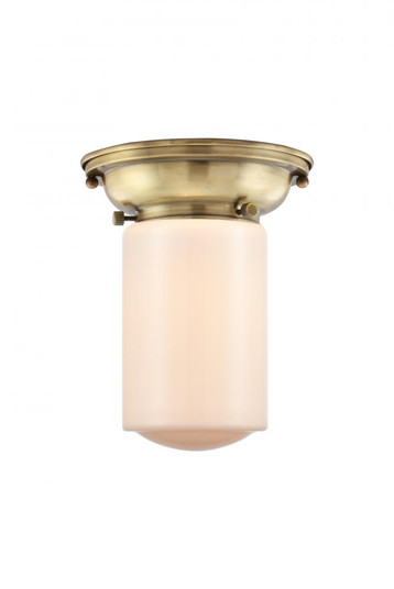 Dover - 1 Light - 6 inch - Antique Brass - Flush Mount (3442|623-1F-AB-G311)
