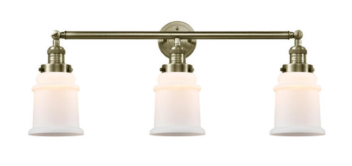Canton - 3 Light - 30 inch - Antique Brass - Bath Vanity Light (3442|205-AB-G181)
