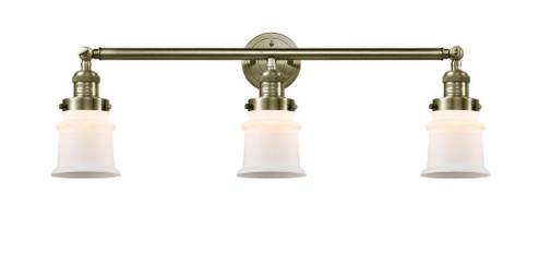 Canton - 3 Light - 30 inch - Antique Brass - Bath Vanity Light (3442|205-AB-G181S-LED)