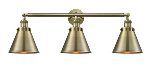 Appalachian - 3 Light - 32 inch - Antique Brass - Bath Vanity Light (3442|205-AB-M13-AB-LED)
