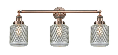 Stanton - 3 Light - 32 inch - Antique Copper - Bath Vanity Light (3442|205-AC-G262)