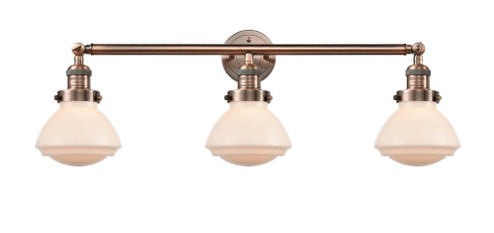 Olean - 3 Light - 31 inch - Antique Copper - Bath Vanity Light (3442|205-AC-G321)