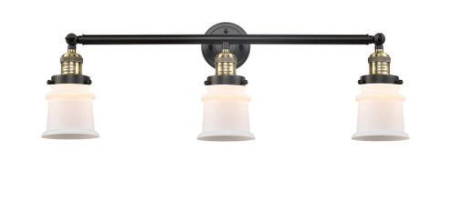 Canton - 3 Light - 30 inch - Black Antique Brass - Bath Vanity Light (3442|205-BAB-G181S)