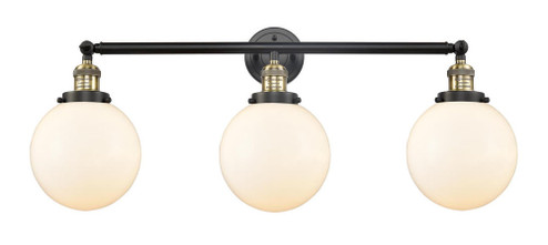 Beacon - 3 Light - 32 inch - Black Antique Brass - Bath Vanity Light (3442|205-BAB-G201-8)