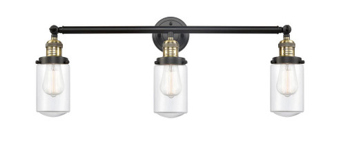 Dover - 3 Light - 31 inch - Black Antique Brass - Bath Vanity Light (3442|205-BAB-G312)